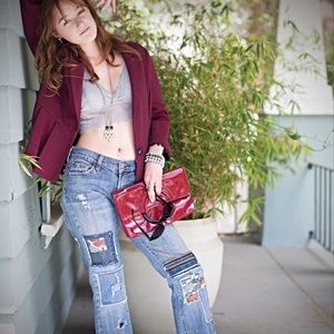 Upcycled | 7 For all Mankind Jeans | Boho |